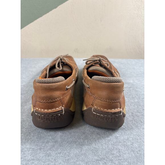 Sperry Boat Shoe Men\'s 12M Brown‎ Leather Intrepid 2-Eye Slip-On Casual Topsider main image 7